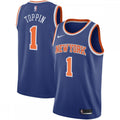 Obi Toppin New York Knicks Nike 2020 NBA Draft First Round Pick Swingman NBA Jersey Royal - Icon Edition