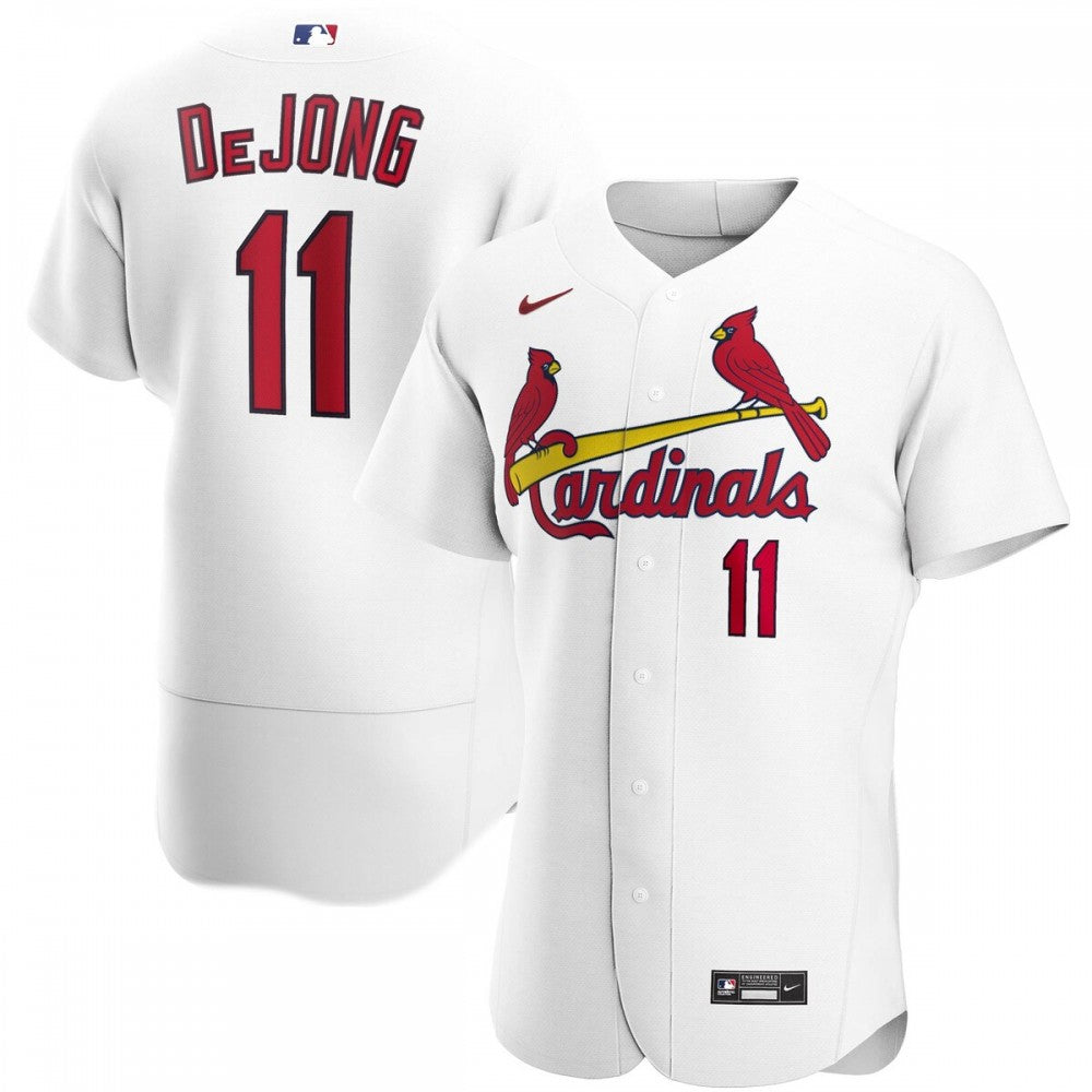 Paul DeJong St. Louis Cardinals Nike Home Authentic Player MLB Jersey - White