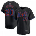 Pete Alonso New York Mets Nike Alternate Limited Player MLB Jersey?C Black