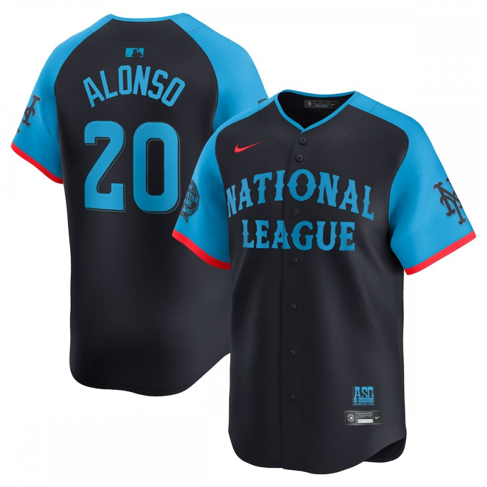 Pete Alonso National League Nike 2024 MLB All-Star Game Limited Player MLB Jersey - Navy