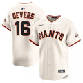 Rafael Devers San Francisco Giants Nike Home Limited Player MLB Jersey - Cream