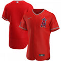 Los Angeles Angels Nike Alternate Authentic Team Logo MLB Jersey - Red