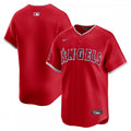 Los Angeles Angels Nike  Alternate Limited MLB Jersey?C Red