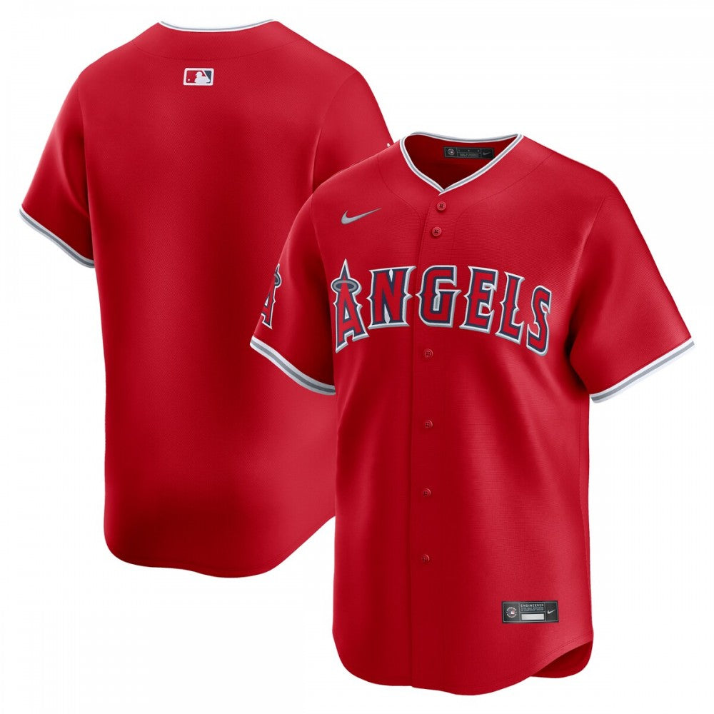 Los Angeles Angels Nike  Alternate Limited MLB Jersey?C Red