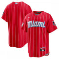 Miami Marlins Nike 2021 City Connect Replica MLB Jersey - Red