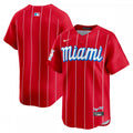 Miami Marlins Nike City Connect Limited MLB Jersey - Red