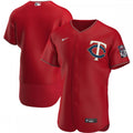 Minnesota Twins Nike Alternate Authentic Team MLB Jersey - Red