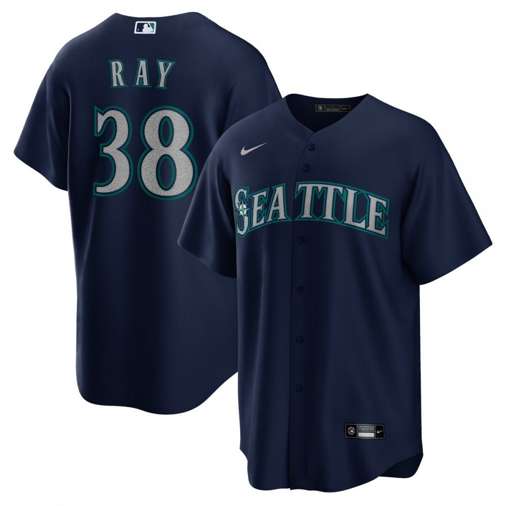 Robbie Ray Seattle Mariners Nike Alternate Replica Player MLB Jersey - Navy