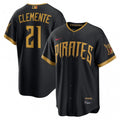 Roberto Clemente Pittsburgh Pirates Nike 2026 City Connect Stadium MLB Jersey - Black