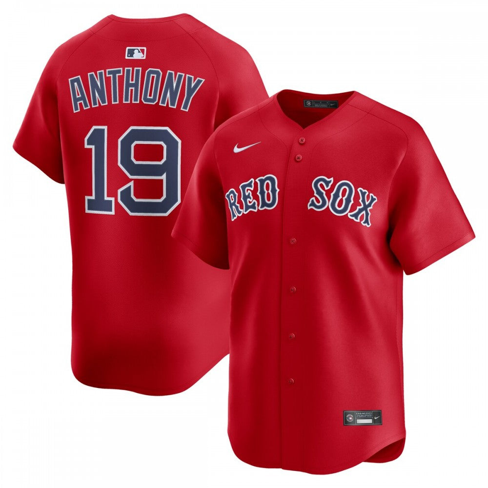 Roman Anthony Boston Red Sox Nike Alternate Limited Player MLB Jersey - Red
