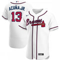 Ronald Acuna Jr. Atlanta Braves Nike Home Authentic Player MLB Jersey - White