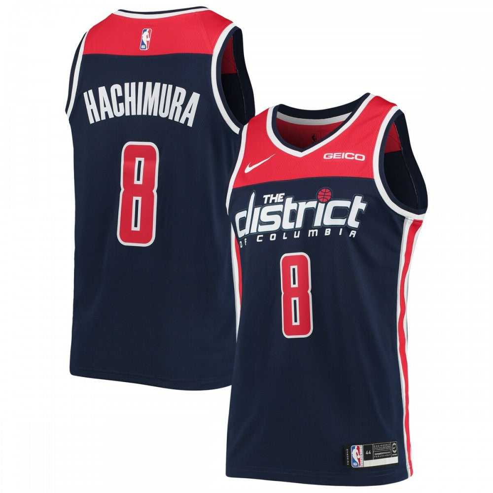 Rui Hachimura Washington Wizards Nike Swingman Player NBA Jersey - Icon Edition - Navy