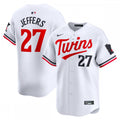 Ryan Jeffers Minnesota Twins Nike Home Limited Player MLB Jersey - White
