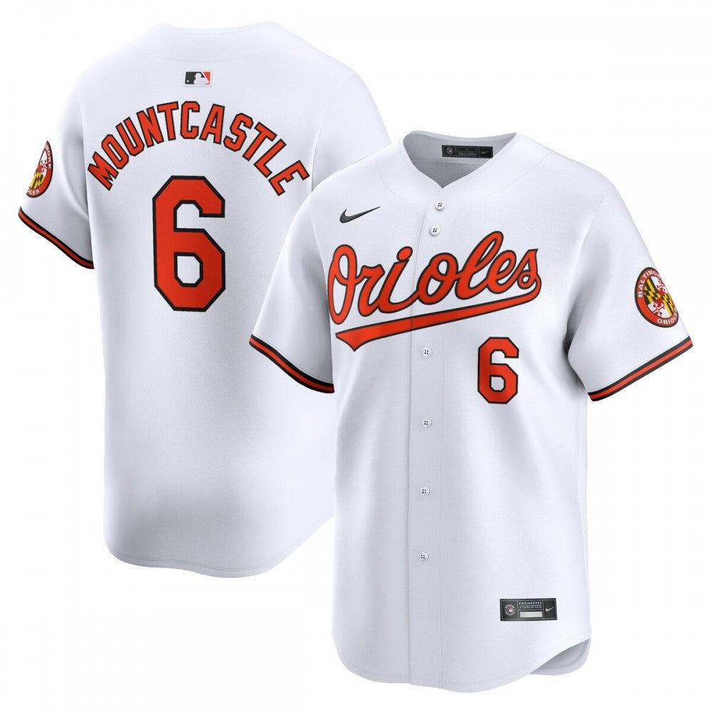 Ryan Mountcastle Baltimore Orioles Nike Home Limited Player MLB Jersey - White