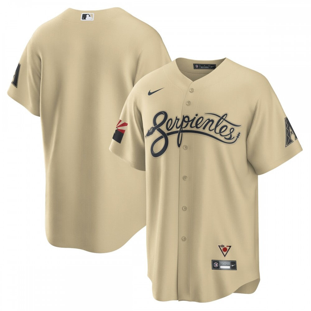 Arizona Diamondbacks Nike City Connect Replica MLB Jersey - Sand