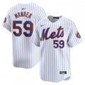 Sean Manaea New York Mets Nike Home Limited Player MLB Jersey?C White
