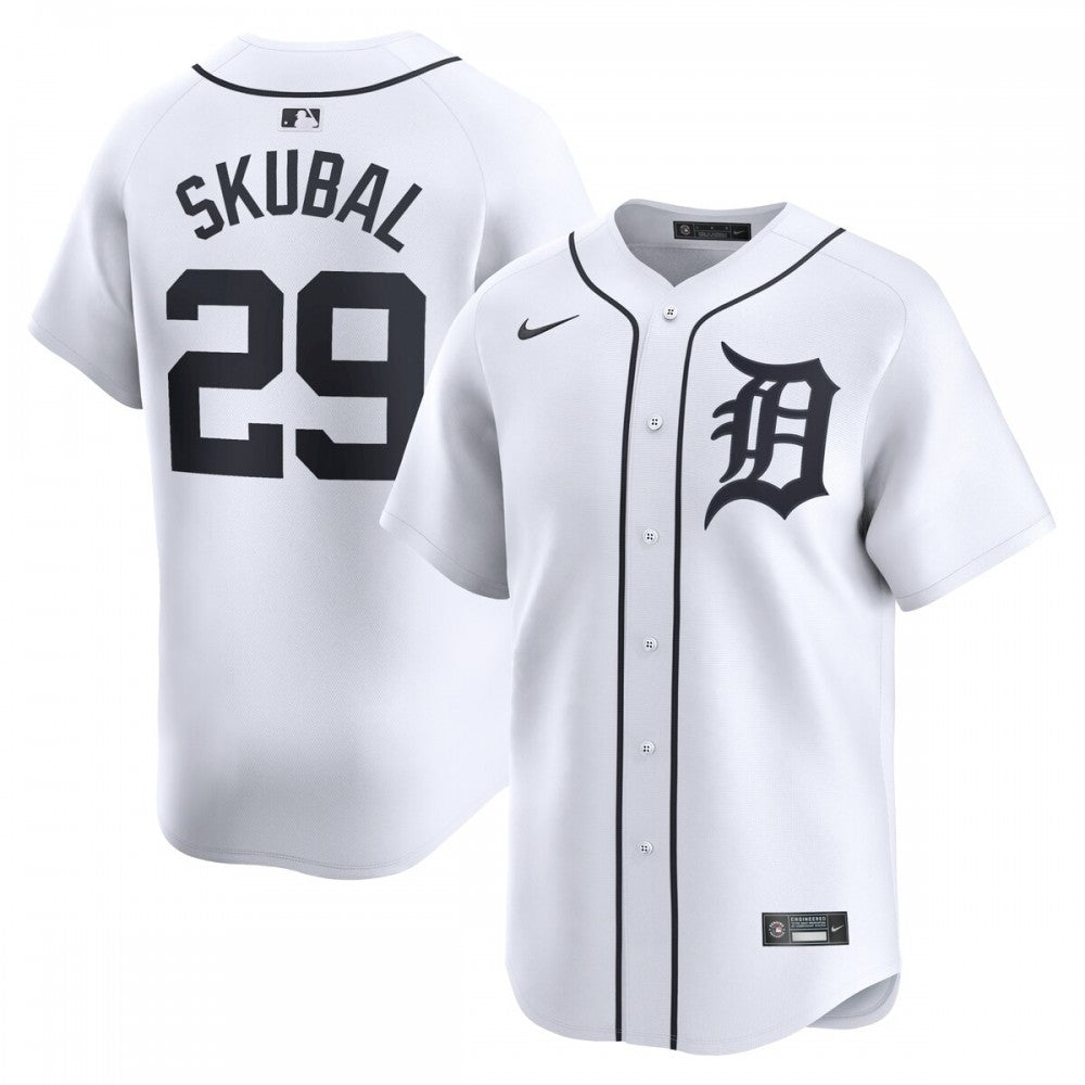 Tarik Skubal Detroit Tigers Nike Home Limited Player MLB Jersey - White