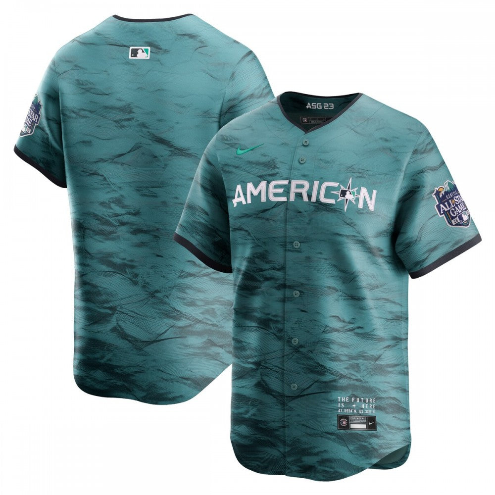 American League Nike 2023 MLB All-Star Game Limited MLB Jersey - Teal