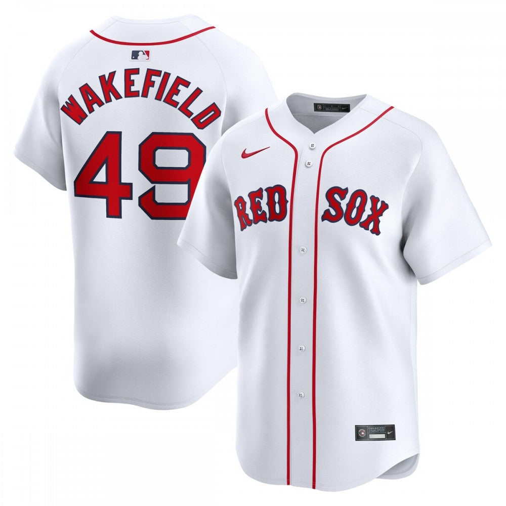 Tim Wakefield Boston Red Sox Nike Home Limited Player MLB Jersey - White