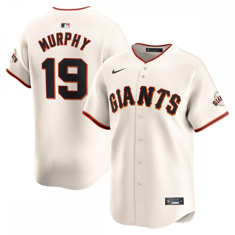 Tom Murphy San Francisco Giants Nike Home Limited Player MLB Jersey - Cream