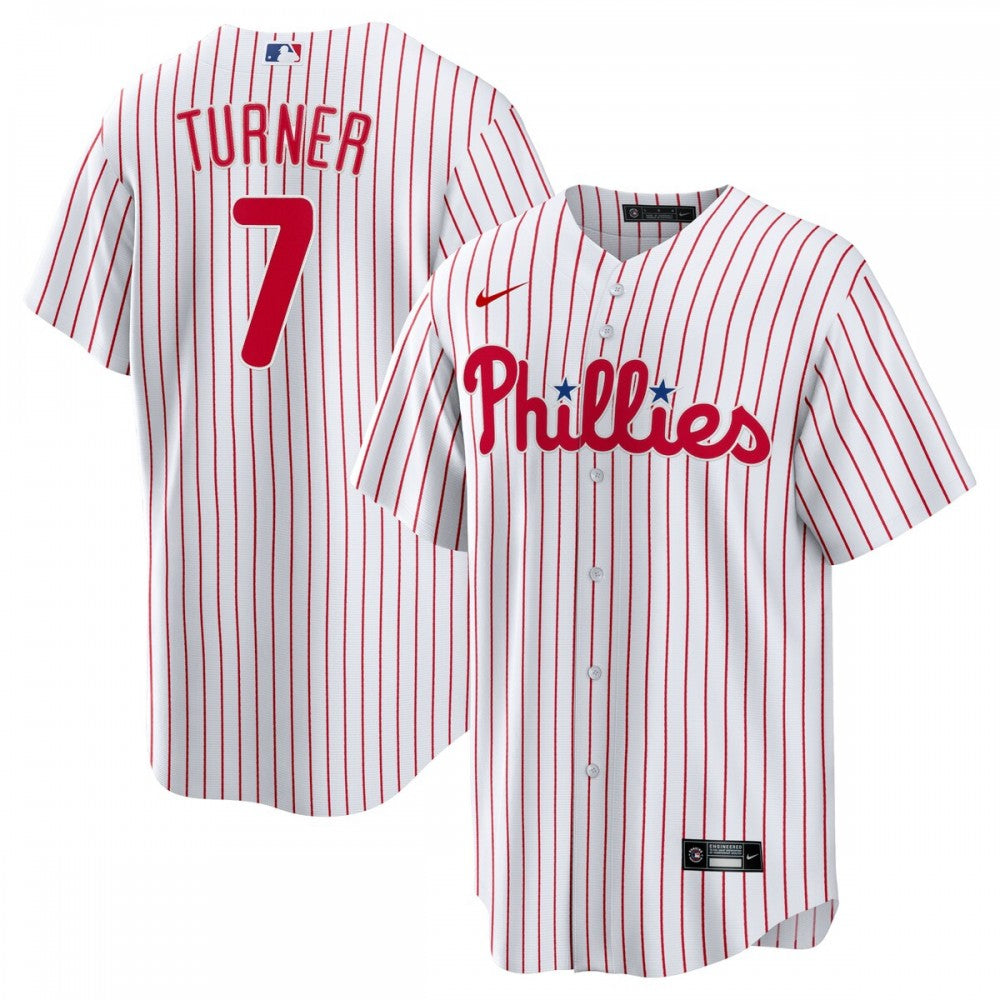 Trea Turner Philadelphia Phillies Nike Home Replica Player MLB Jersey - White