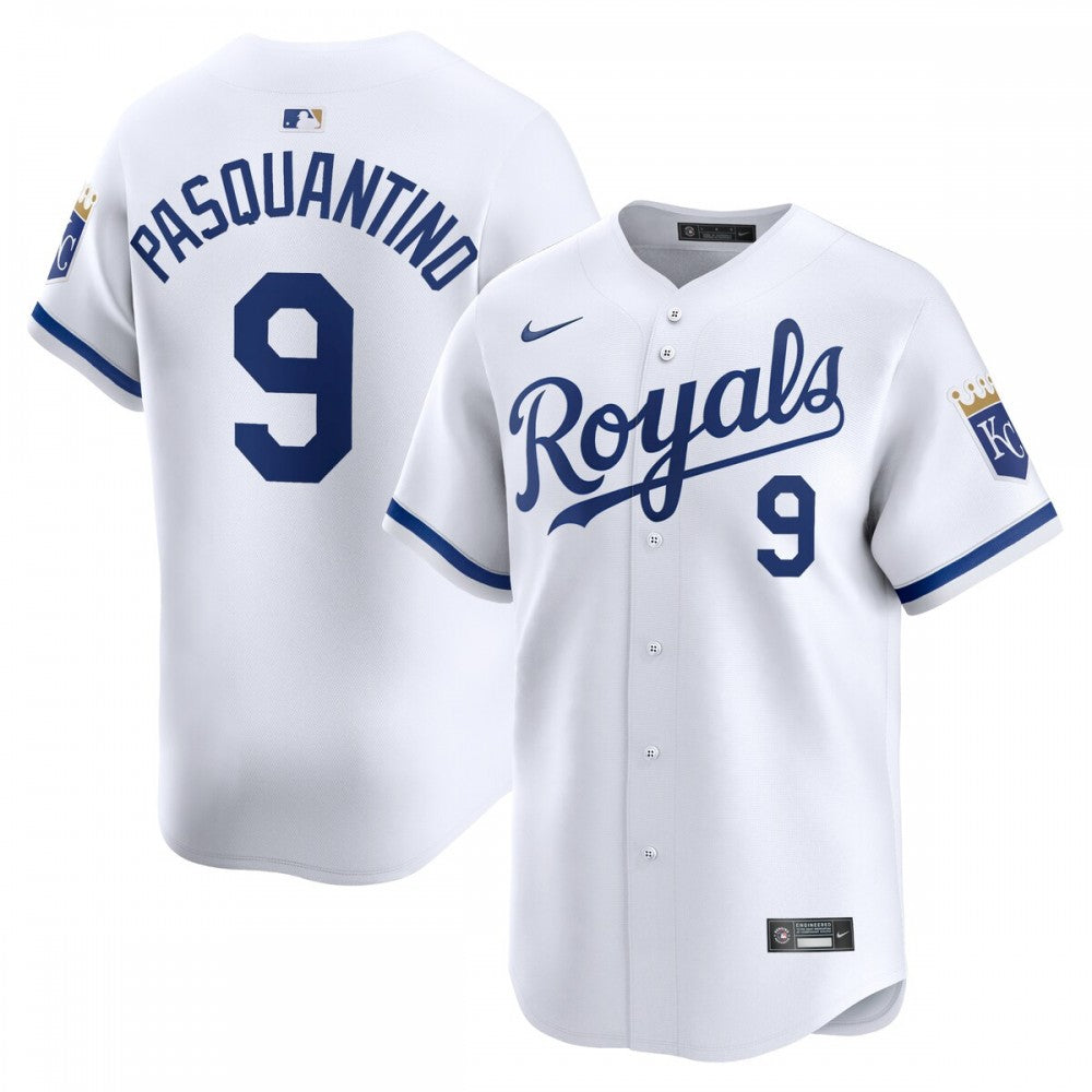 Vinnie Pasquantino Kansas City Royals Nike Home Limited Player MLB Jersey - White
