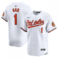 Baltimore Orioles Nike #1 Dad Home Limited MLB Jersey - White