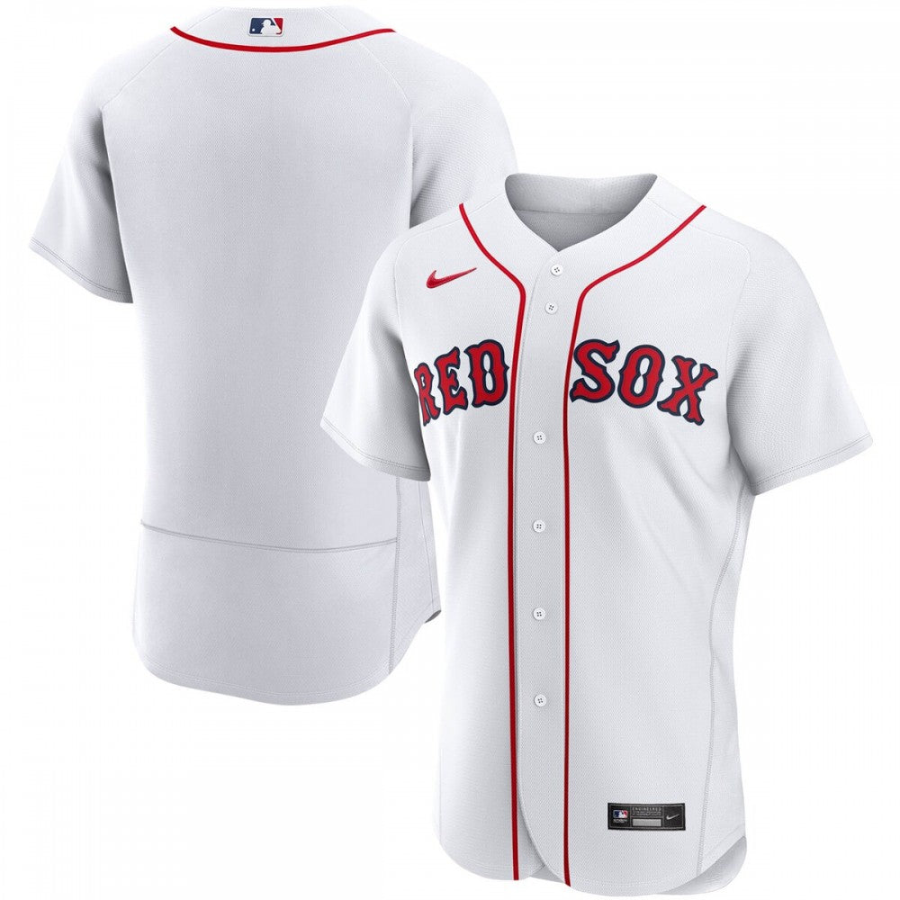 Boston Red Sox Nike Home Authentic Team MLB Jersey - White