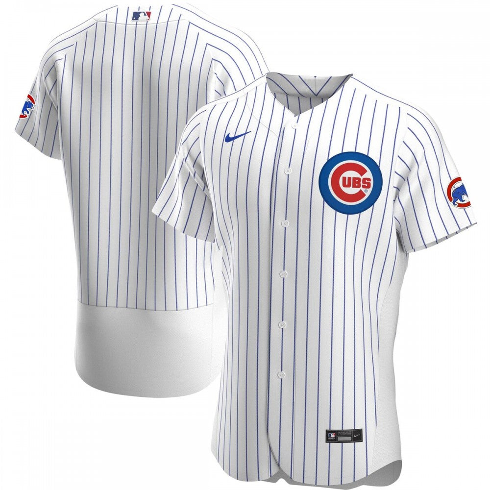 Chicago Cubs Nike Home Authentic Team MLB Jersey - White
