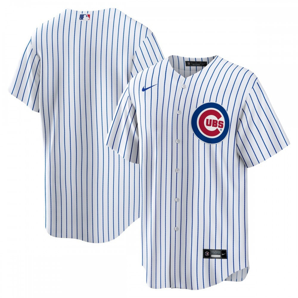 Chicago Cubs Nike Home Replica Team MLB Jersey - White