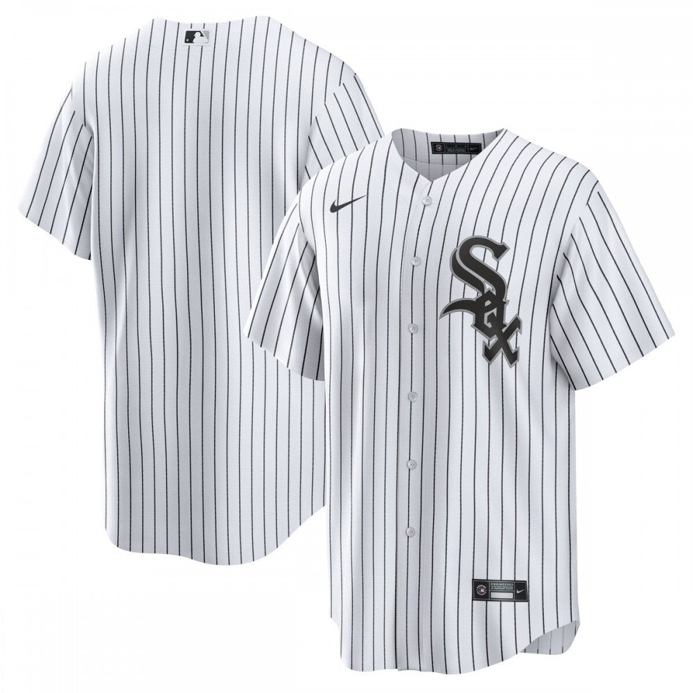 Chicago White Sox Nike Home Blank Replica MLB Jersey - White