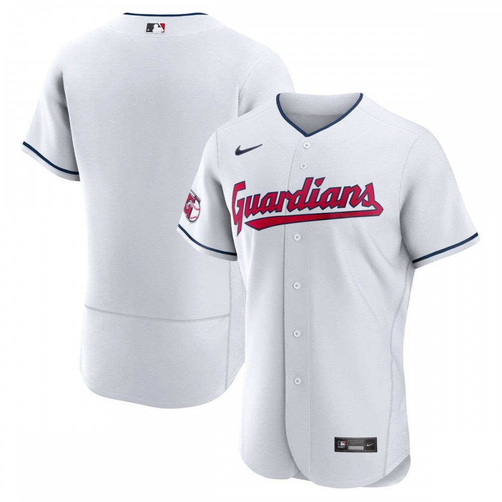 Cleveland Guardians Nike Home Authentic Team MLB Jersey - White