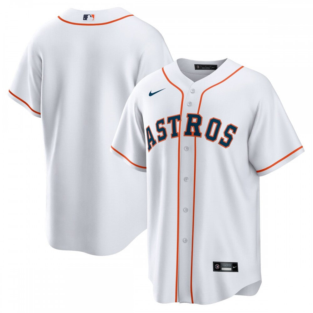 Houston Astros Nike Home Blank Replica MLB Jersey - White