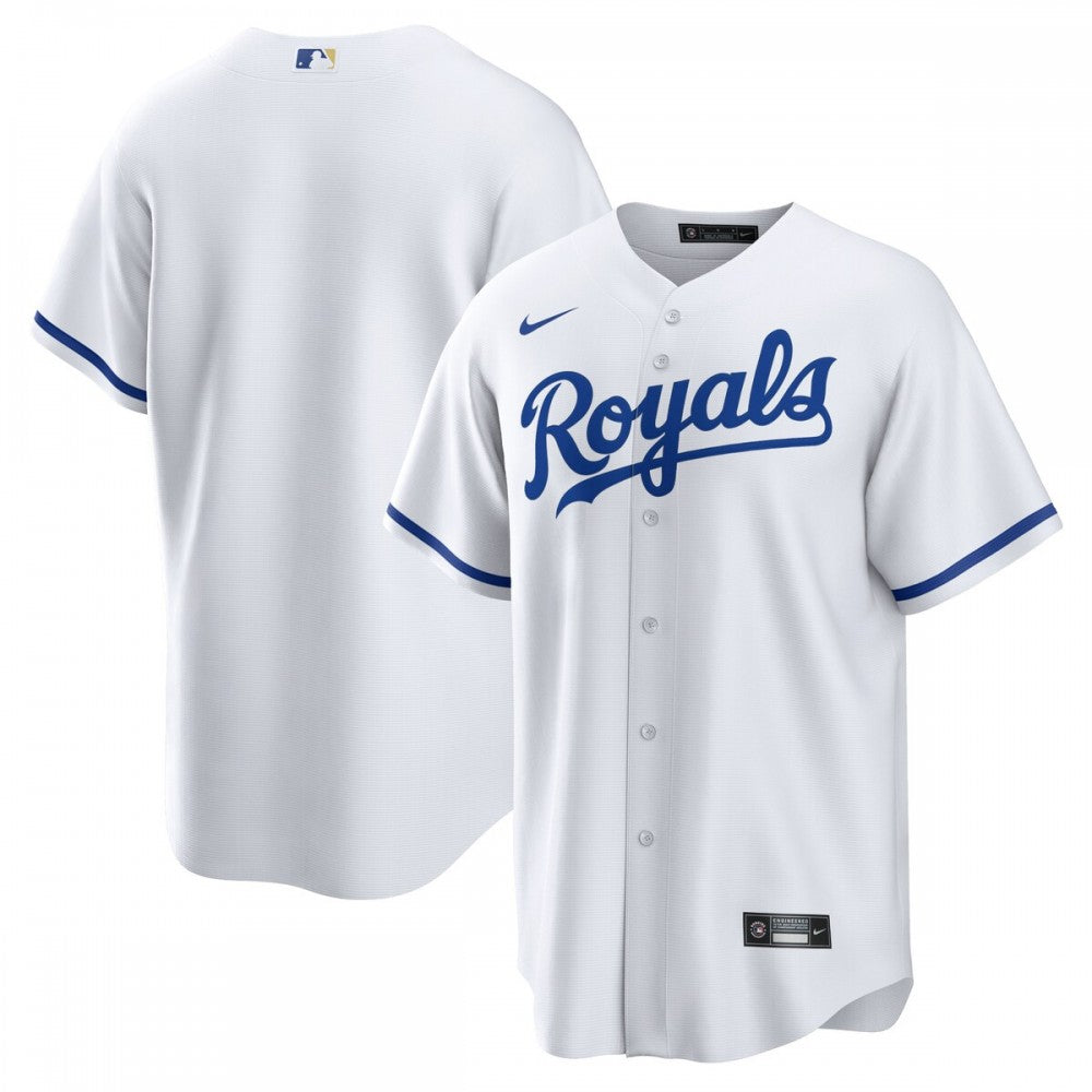 Kansas City Royals Nike Home Blank Replica MLB Jersey - White