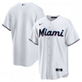 Miami Marlins Nike Home Blank Replica MLB Jersey - White