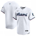 Miami Marlins Nike Home Limited MLB Jersey - White
