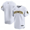 Milwaukee Brewers Nike  Alternate Limited MLB Jersey?C White
