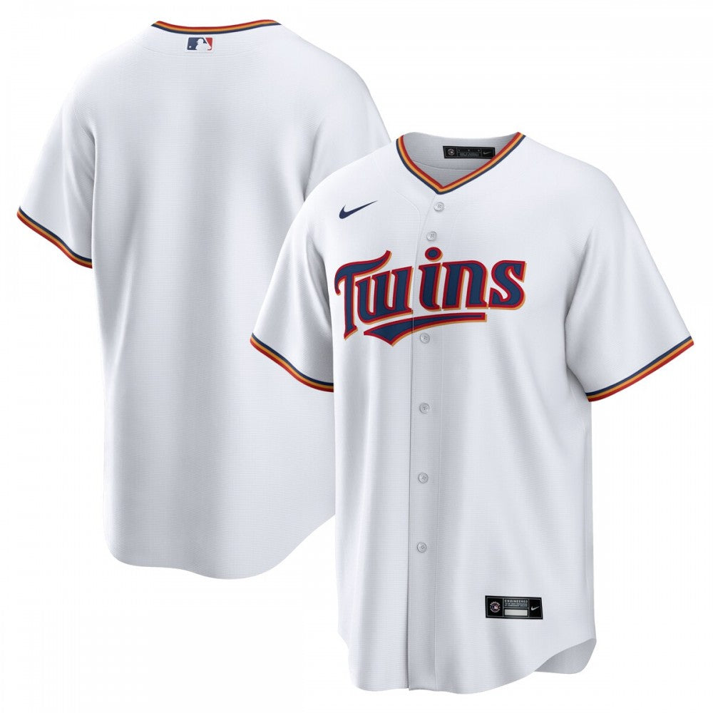 Minnesota Twins Nike Home Replica Team MLB Jersey - White