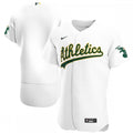 Oakland Athletics Nike Home Authentic Team MLB Jersey - White