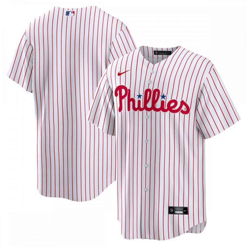 Philadelphia Phillies Nike Home Replica Team MLB Jersey - White