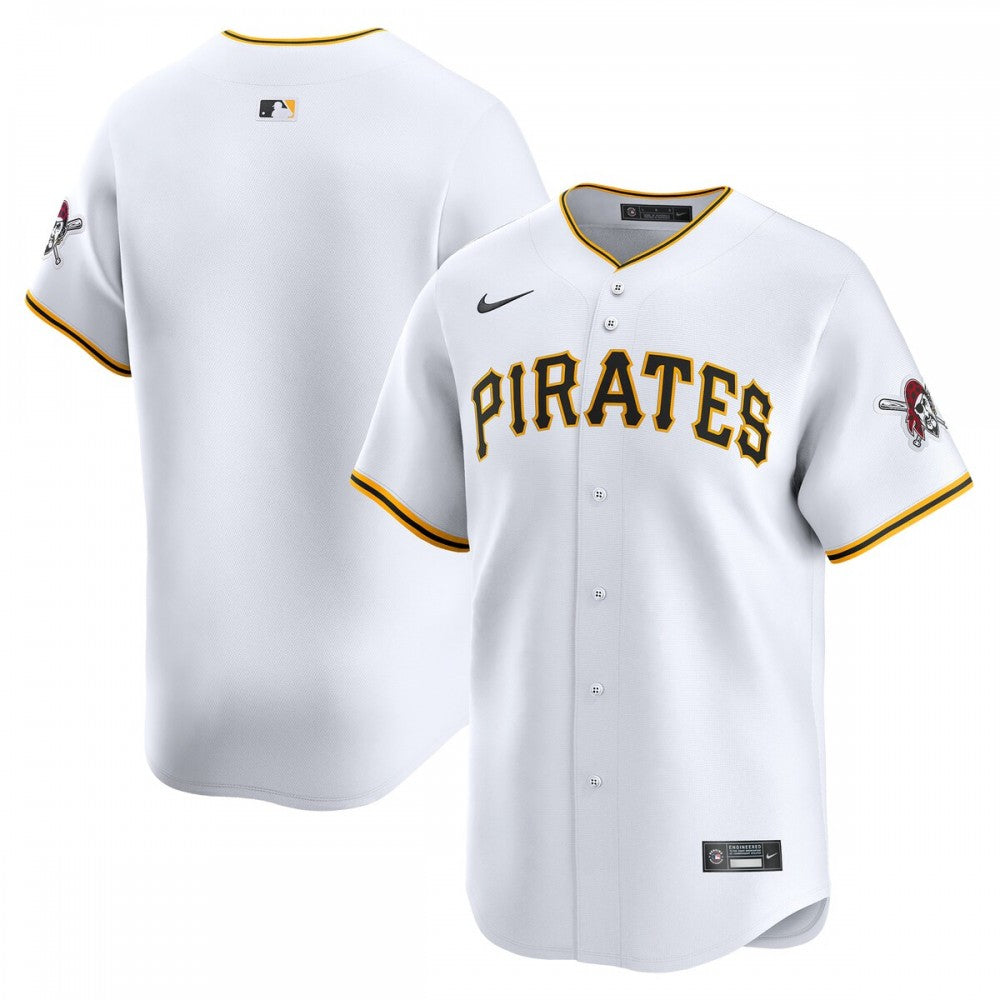 Pittsburgh Pirates Nike Home Limited MLB Jersey - White