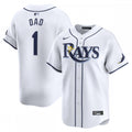 Tampa Bay Rays Nike #1 Dad Home Limited MLB Jersey - White