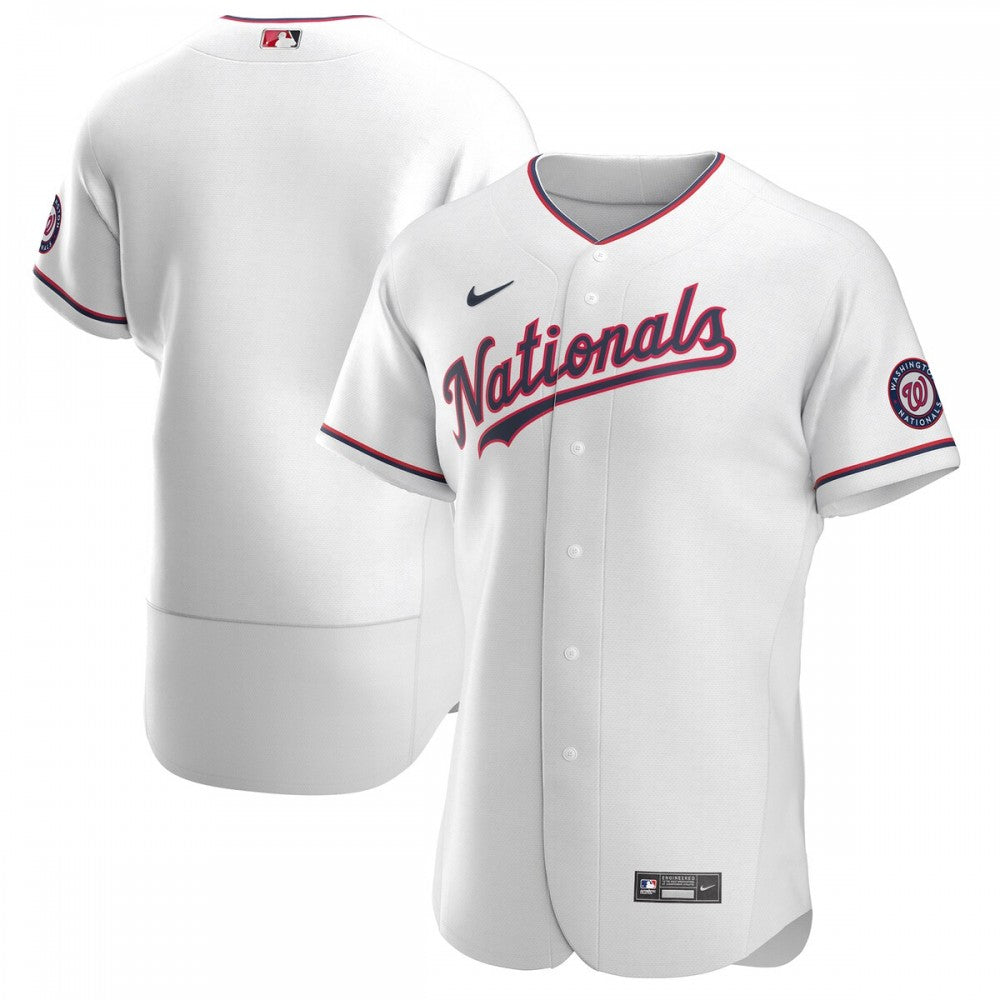 Washington Nationals Nike Alternate Authentic Team MLB Jersey - White