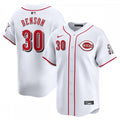 Will Benson Cincinnati Reds Nike Home Limited Player MLB Jersey - White