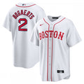 Xander Bogaerts Boston Red Sox Nike 2021 Patriots' Day Official Replica Player MLB Jersey - White