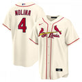 Yadier Molina St. Louis Cardinals Nike Alternate Replica Player Name MLB Jersey - Cream