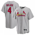 Yadier Molina St. Louis Cardinals Nike Road Replica Player Name MLB Jersey - Gray