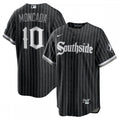 Yoan Moncada Chicago White Sox Nike 2021 City Connect Replica Player MLB Jersey - Black