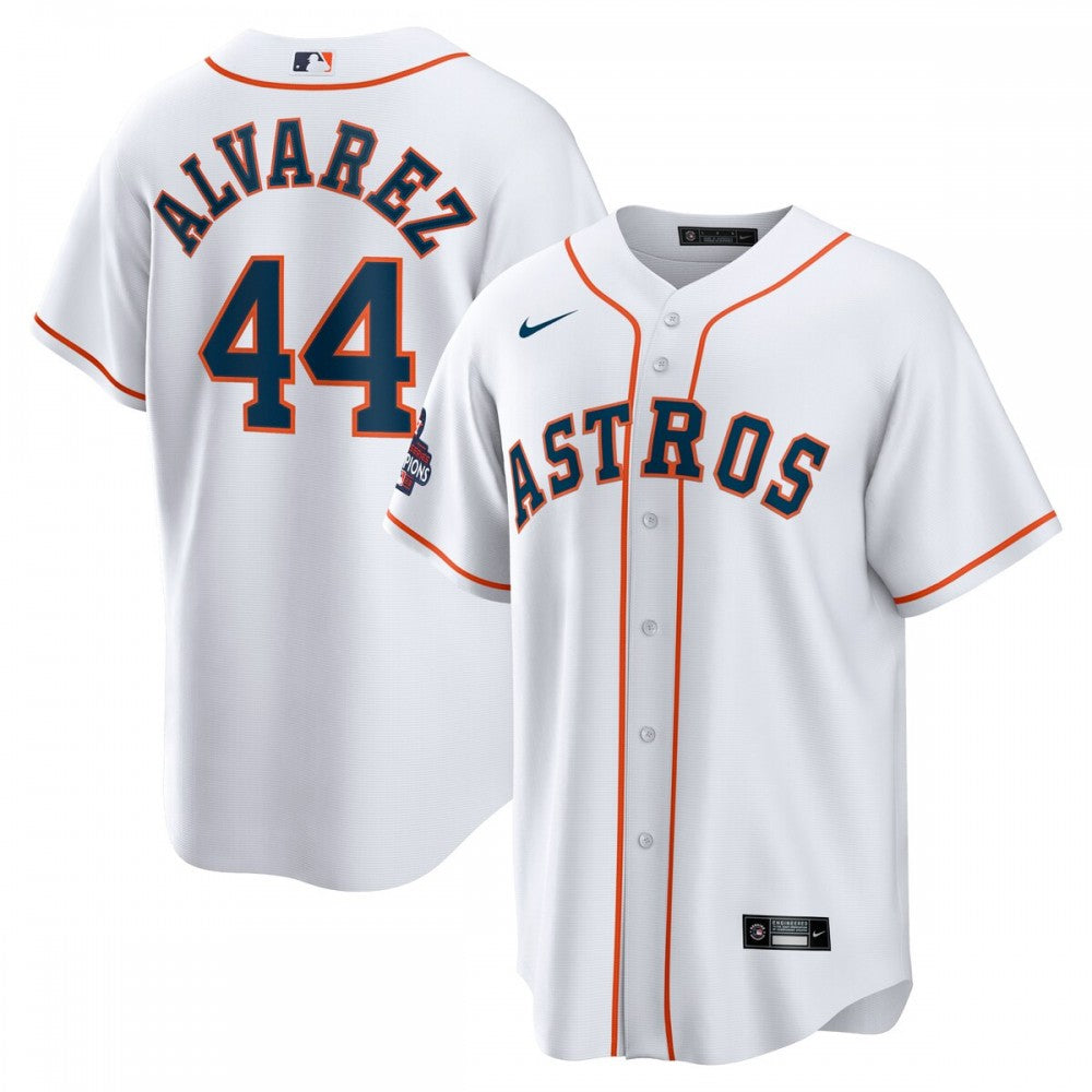 Yordan Alvarez Houston Astros Nike 2022 World Series Champions Home Replica MLB Jersey - White