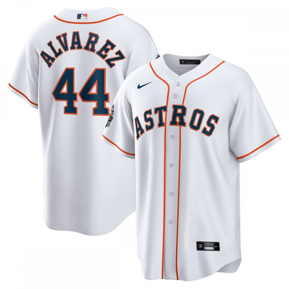Yordan Alvarez Houston Astros Nike 2022 World Series Home Replica Player MLB Jersey - White